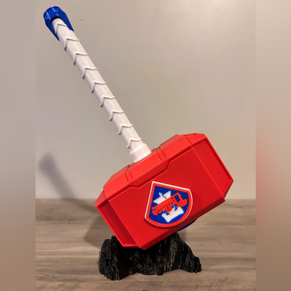 PHILLIES THOR HAMMER with STAND